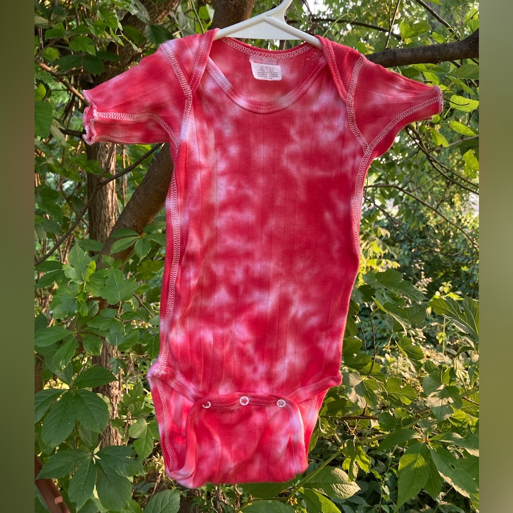 NWOT Custom Unisex Tie Dye Onesie